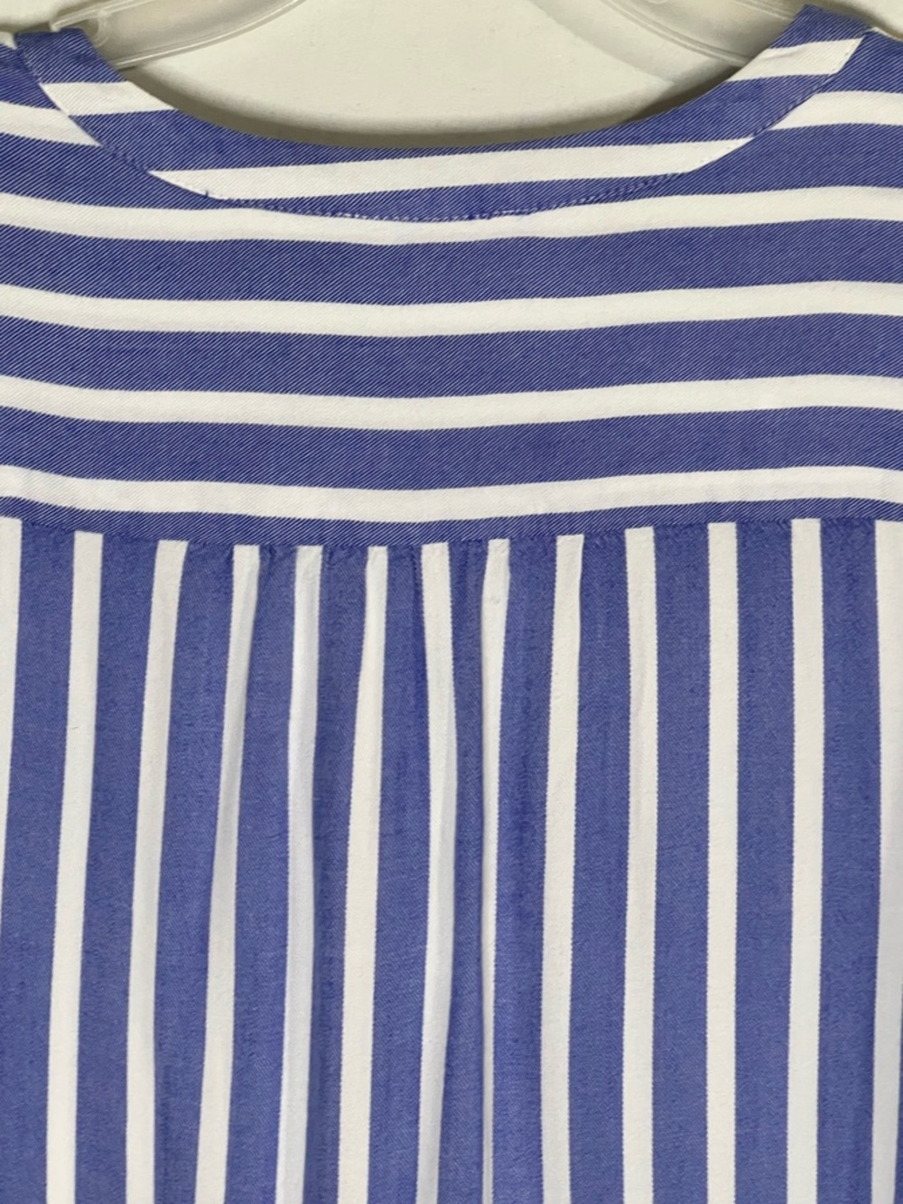 Amazon Essentials Blue & White Vertical Stripe Tunic Top - Size XXL - Picture 11 of 15